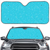 Ocean Bubble Pattern Print Car Windshield Sun Shade