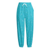 Ocean Bubble Pattern Print Fleece Lined Knit Pants