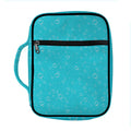 Ocean Bubble Pattern Print Front Pocket Bible Bag