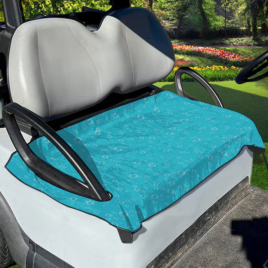 Ocean Bubble Pattern Print Golf Cart Seat Cover