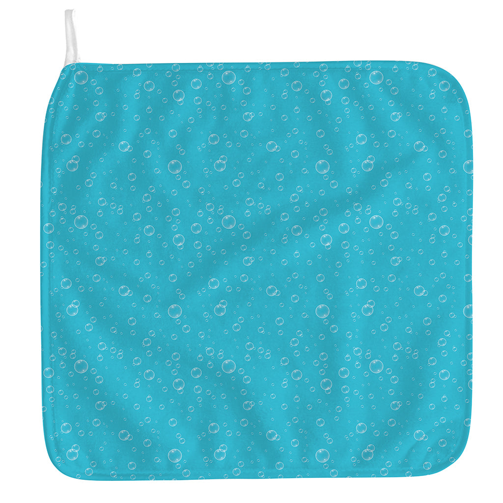 Ocean Bubble Pattern Print Hand Towel