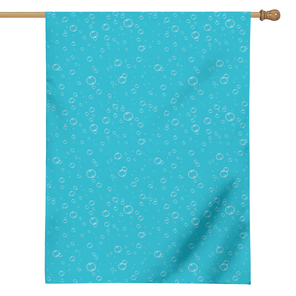 Ocean Bubble Pattern Print House Flag