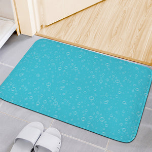 Ocean Bubble Pattern Print Indoor Door Mat