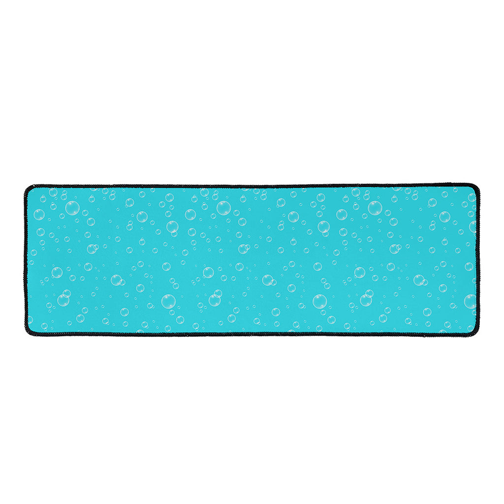 Ocean Bubble Pattern Print Long Kitchen Mat