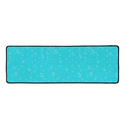 Ocean Bubble Pattern Print Long Kitchen Mat