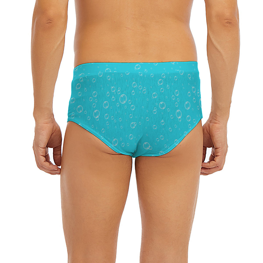 Ocean Bubble Pattern Print Men's Briefs
