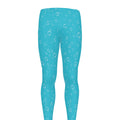 Ocean Bubble Pattern Print Men's Leggings
