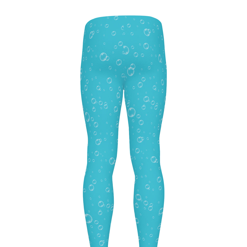 Ocean Bubble Pattern Print Men's leggings