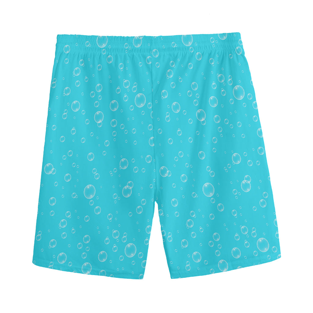 Ocean Bubble Pattern Print Men's Sports Shorts