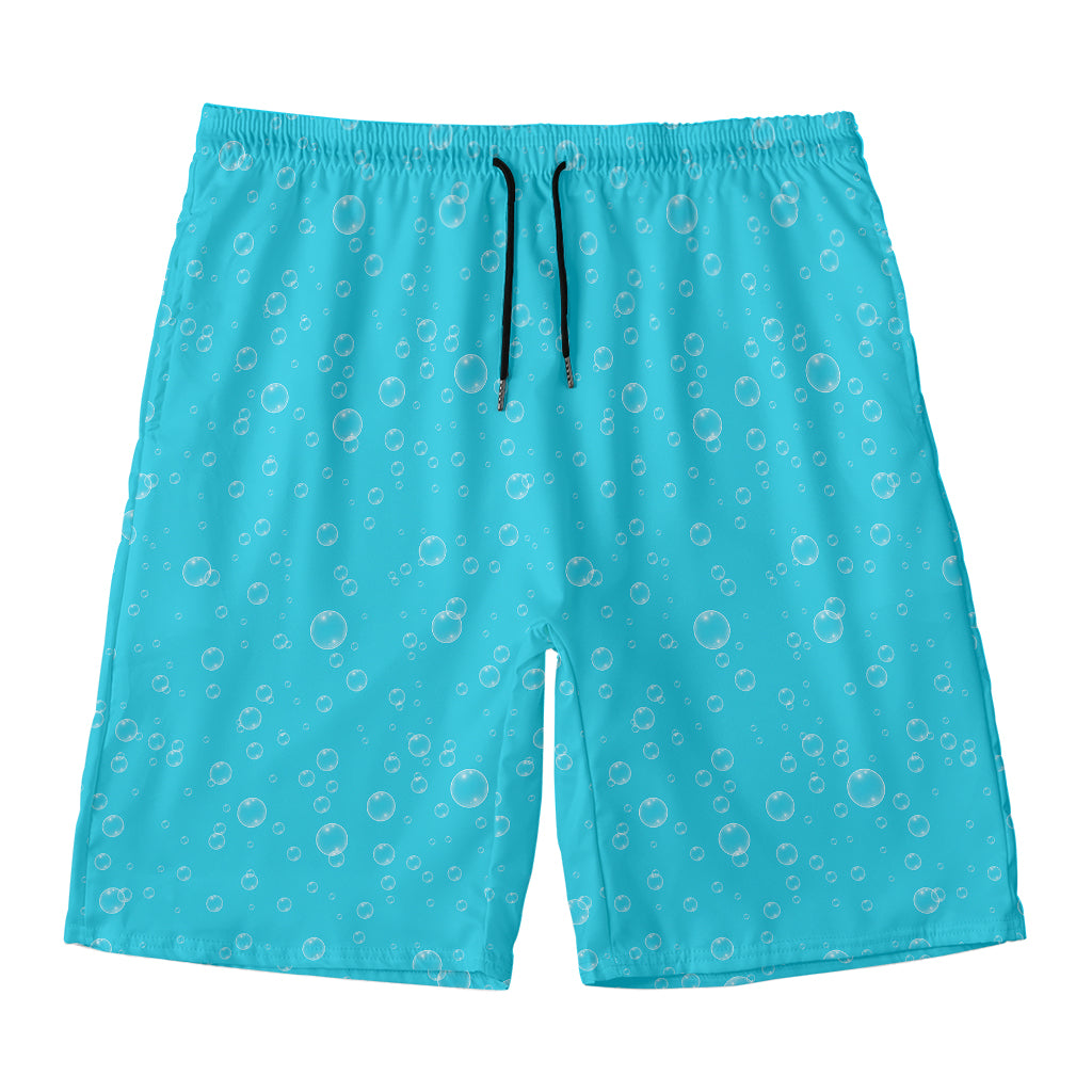 Ocean Bubble Pattern Print Men's Swim Trunks