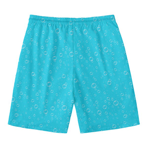 Ocean Bubble Pattern Print Men's Swim Trunks