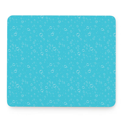 Ocean Bubble Pattern Print Mouse Pad