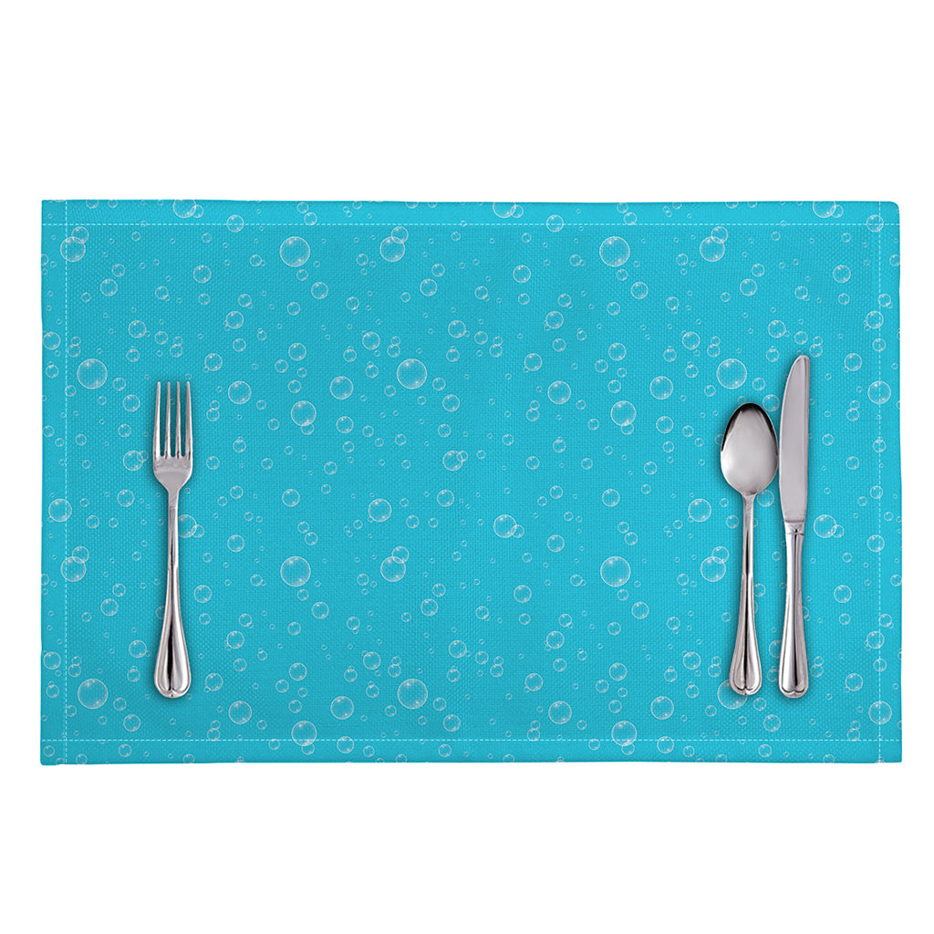 Ocean Bubble Pattern Print Placemat