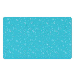 Ocean Bubble Pattern Print Polyester Doormat