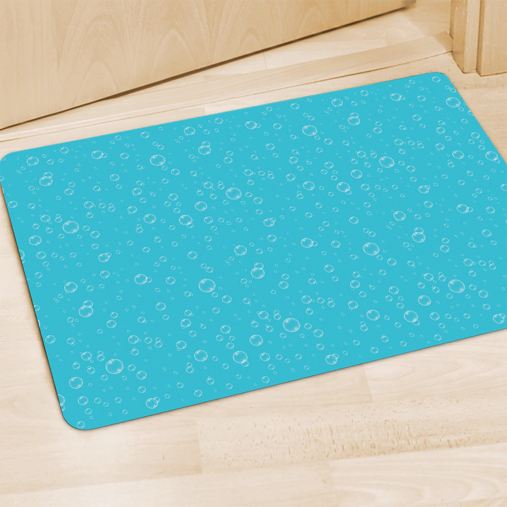 Ocean Bubble Pattern Print Polyester Doormat