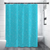 Ocean Bubble Pattern Print Premium Shower Curtain