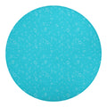 Ocean Bubble Pattern Print Round Blanket