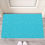 Ocean Bubble Pattern Print Rubber Doormat