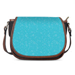 Ocean Bubble Pattern Print Saddle Bag