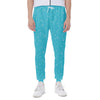 Ocean Bubble Pattern Print Scuba Joggers