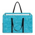 Ocean Bubble Pattern Print Utility Tote Bag