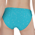 Ocean Bubble Pattern Print Women's Panties