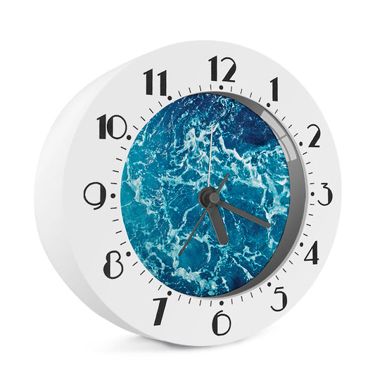 Ocean Surface Print Alarm Clock