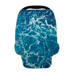 Ocean Surface Print Baby Seat Cover