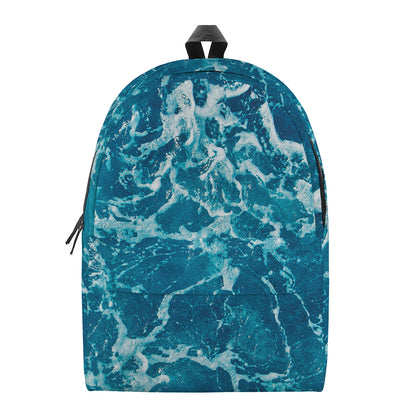 Ocean Surface Print Backpack