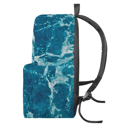 Ocean Surface Print Backpack