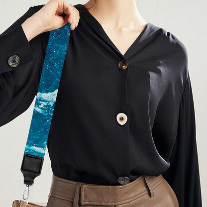 Ocean Surface Print Bag Strap