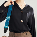 Ocean Surface Print Bag Strap