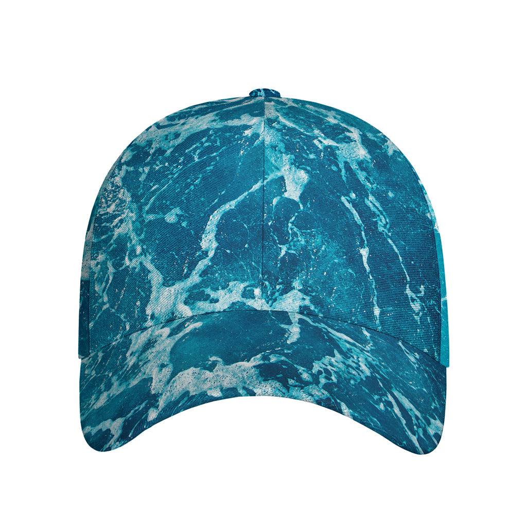 Ocean Surface Print Baseball Cap