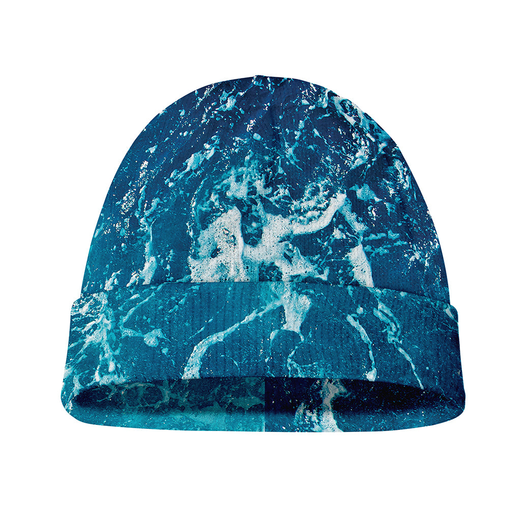 Ocean Surface Print Beanie