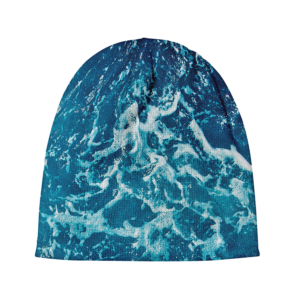 Ocean Surface Print Beanie