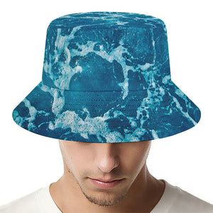 Ocean Surface Print Bucket Hat