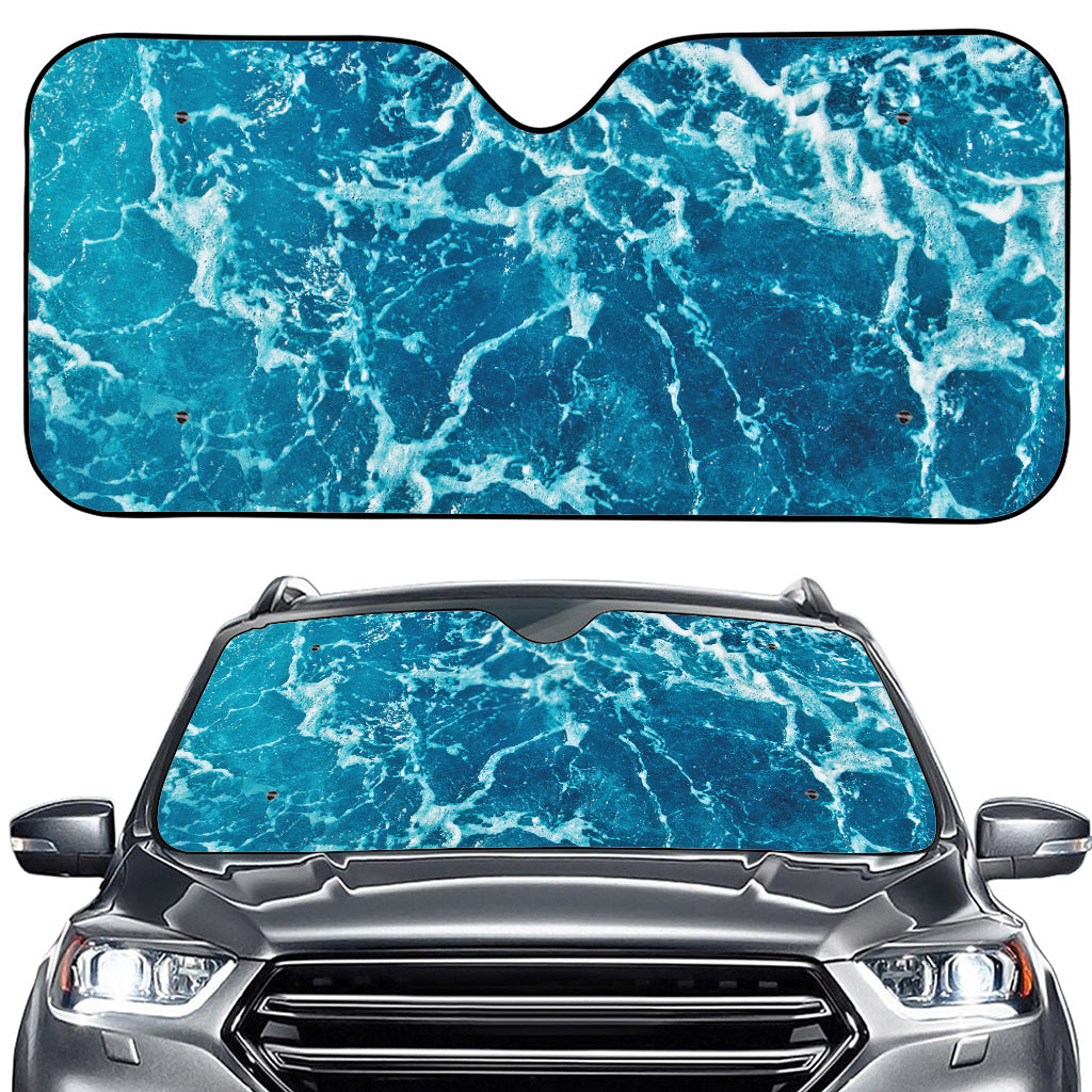 Ocean Surface Print Car Windshield Sun Shade