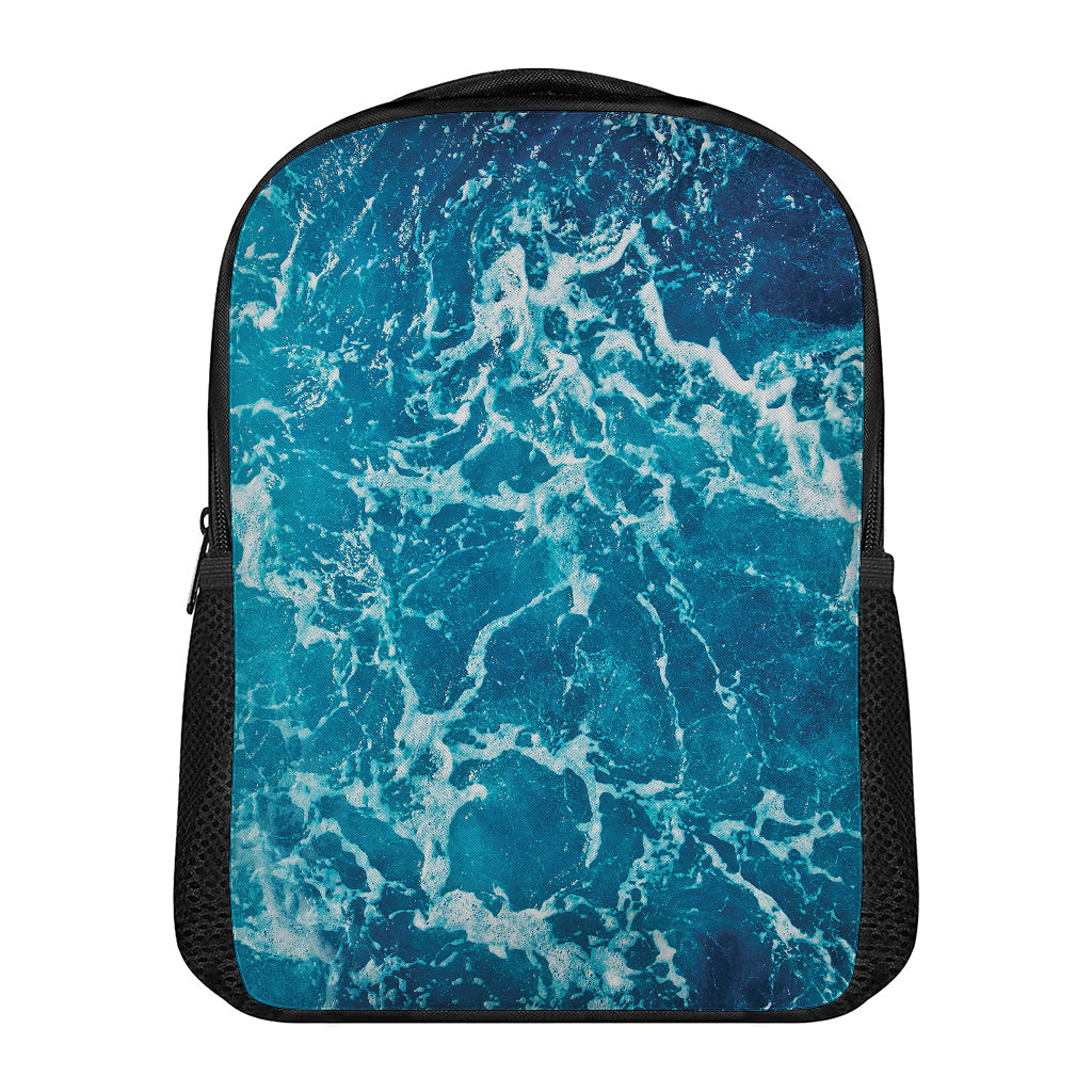 Ocean Surface Print Casual Backpack