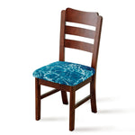 Ocean Surface Print Chair Cushion Cover