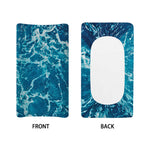 Ocean Surface Print Changing Pad Cover