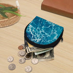 Ocean Surface Print Coin Purse