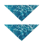 Ocean Surface Print Dog Bandana