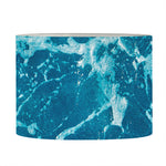 Ocean Surface Print Drum Lamp Shade