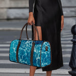 Ocean Surface Print Duffle Bag