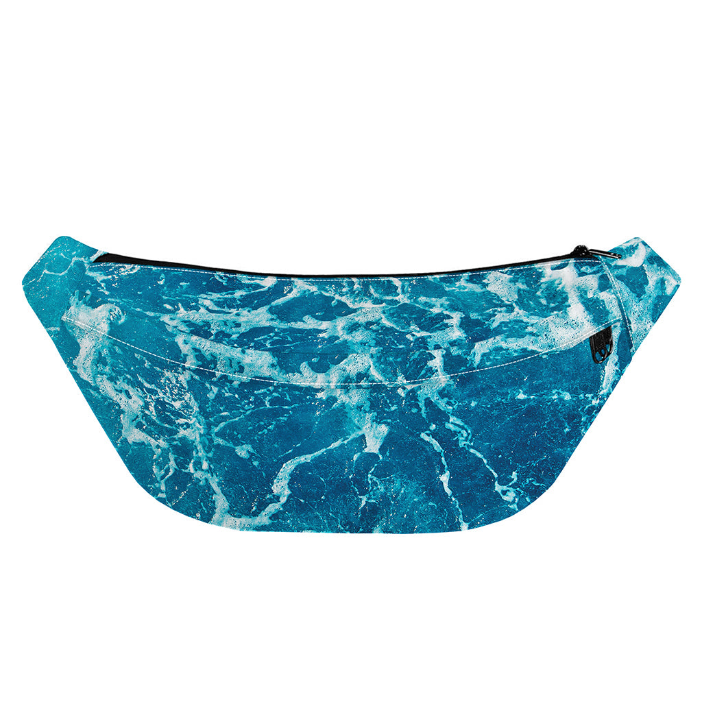 Ocean Surface Print Fanny Pack