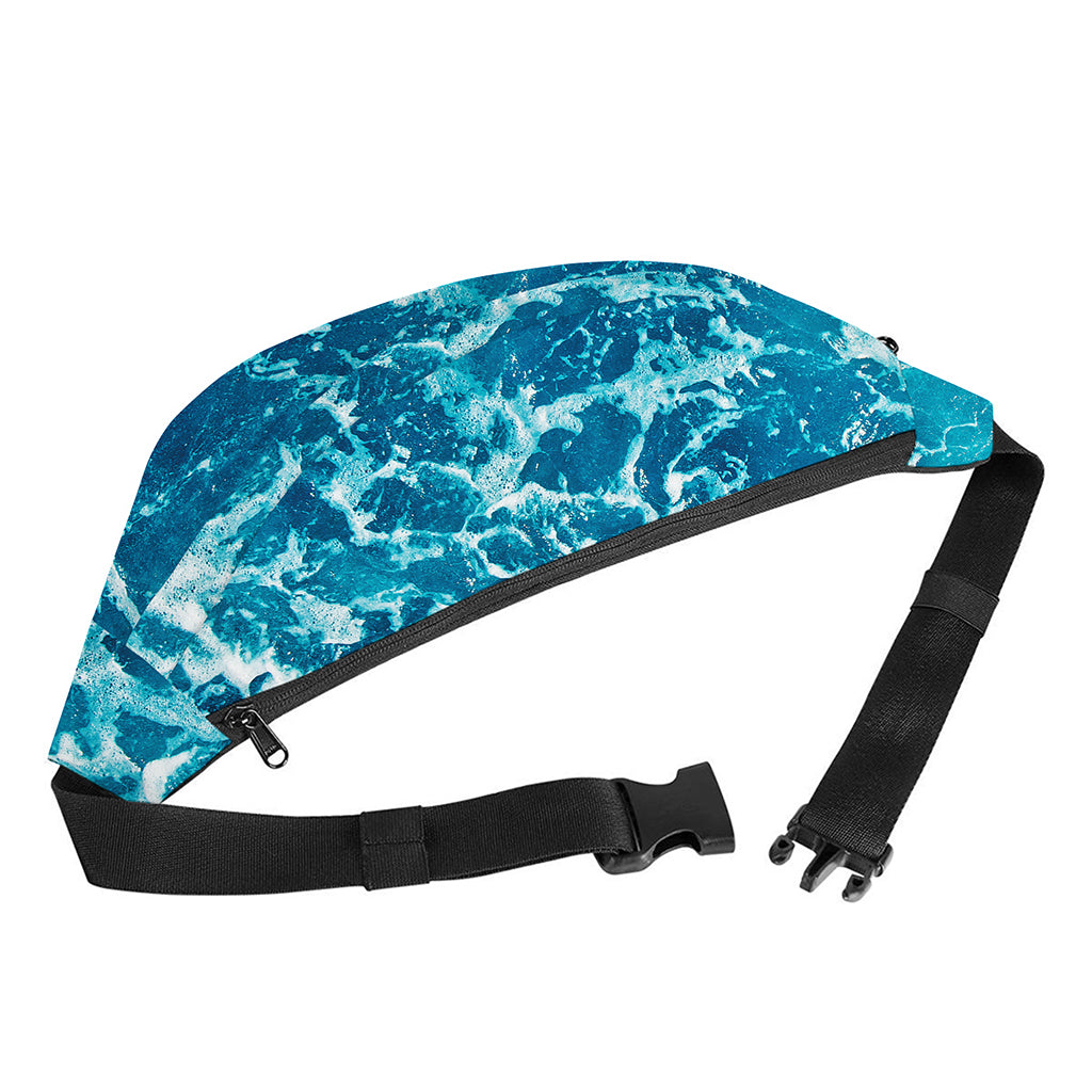 Ocean Surface Print Fanny Pack