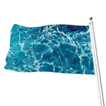 Ocean Surface Print Flag