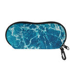 Ocean Surface Print Glasses Case