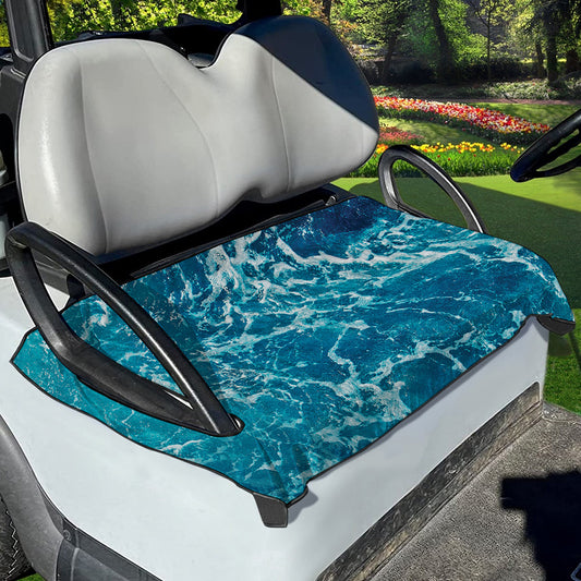 Ocean Surface Print Golf Cart Seat Cover