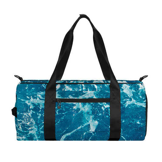 Ocean Surface Print Gym Bag